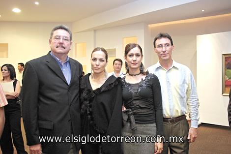 Jorge González Morado, Irma D. de González, Lucero Galindo de B. y Diego Berlanga Gotes.