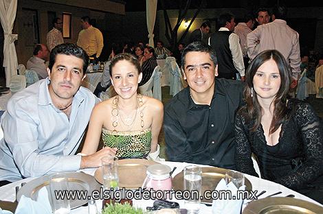 Francisco Obeso, Maite Cobián, Toño Safa y Cristina Grageda.