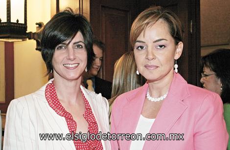 Laura Calleja y Lorena Noriega.