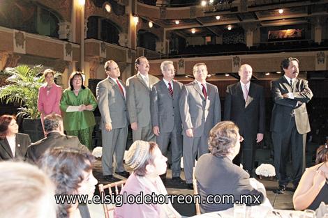 Mesa Directiva del Teatro Isauro Martínez.