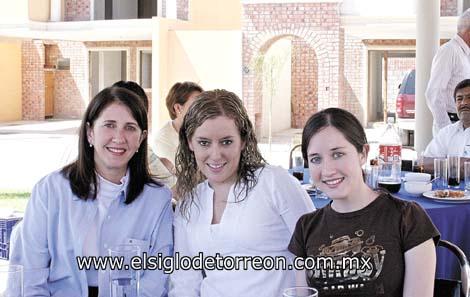 Laura González, Laura Sánchez y Laura Rodríguez.