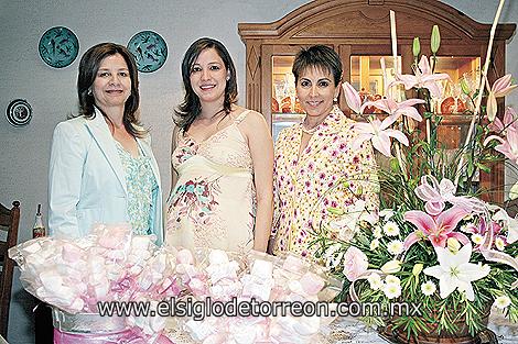 Guadalupe Gallardo de Garza, Susana Garza de del Bosque y Eloisa Alba Viesca