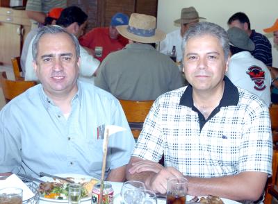 14052006 
César Villarreal y Jaime Díaz de León.