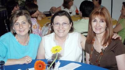 14052006 
Zoila Muñoz, Malena Luengo y Margarita Lascuráin.