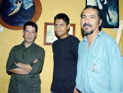 21052006 
Héctor Cázares, Manuel Aguirre y Francisco Lira.