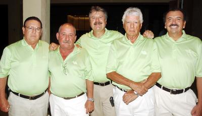 28052006 
Jesús Ruiz, Miguel Elósegui, Valdemar Martínez, José Favero y Gilberto Rangel.