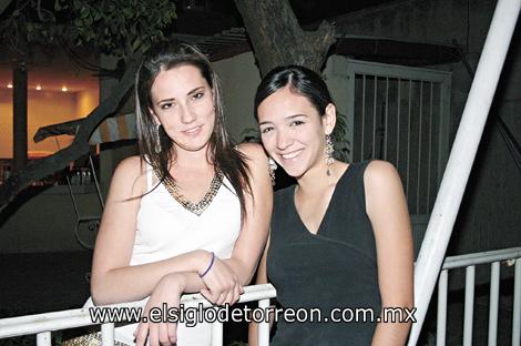 Karen Murra y Mariana Lugo.