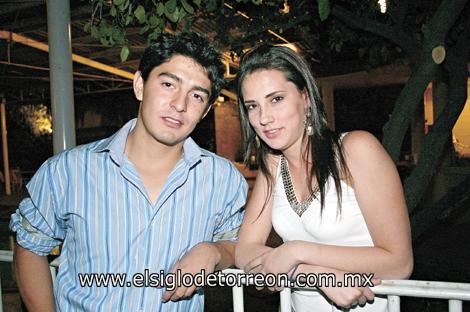 Bruno Carlos y Karen Murra.