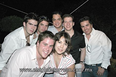 Bernardo, Jorge, Alejandro, Blas, Rafael, Diego y Sofía.