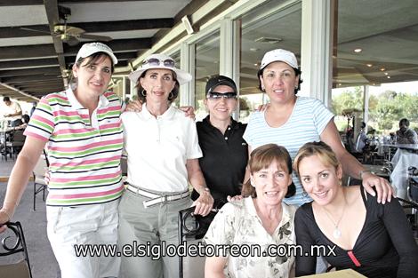 Ileana Murra, Olga Pérez, Cristy Franco, Caro Zúñiga, Susana Gutiérrez y Susana Olvera.