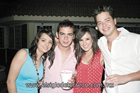 Bárbara Gurza, Ricardo Diez, Paulina Garza y Alejandro Madero.