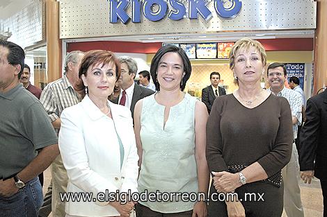 Natalia Gutiérrez, Sofía Pérez y Nena López.