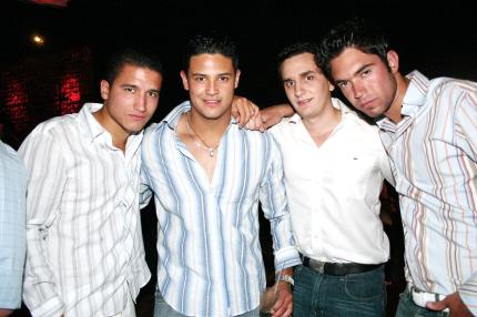 02062006 
Rodolfo Barranco, Óscar Carrillo, Javier Félix y Daniel Aguilera.