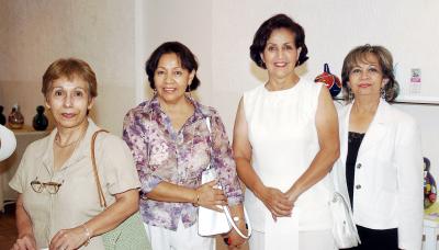 11062006 
Elizabeth Durán, Elvia Rodríguez, Beatriz Álvarez y Concepción Maeda.