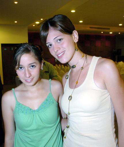 16062006 
Cecilia Gómez e Imelda Vélez.