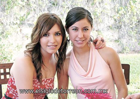 Kattia Villarreal Villarreal y Claudia Peña Payán.