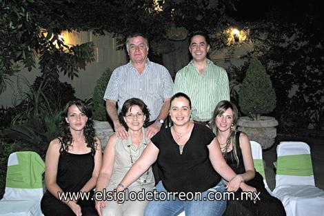 Oscar Aguirre Sánchez, Guillermo Anaya Llamas, Sofía Aguirre Gaitán, Amanda Gaitán de Aguirre, Mayte Aguirre de Anaya e Yvette Aguirre de Sambucci.