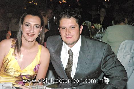 Hilda Calderón y Gabriel Pérez.