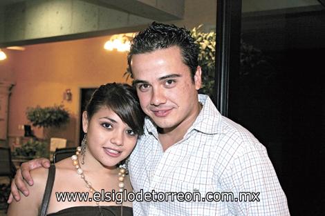 Marcela Jaime y Ángel Ramos.