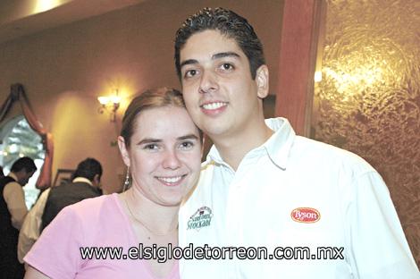 Marcela García de Alba y Guillermo Camarillo.