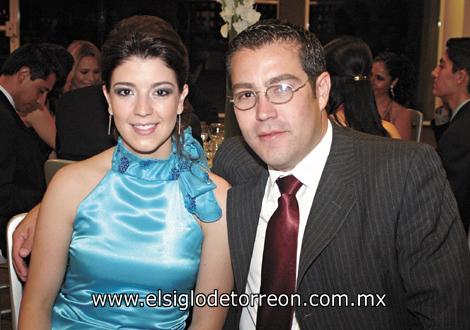 Angélica López y Andrés Lozano.