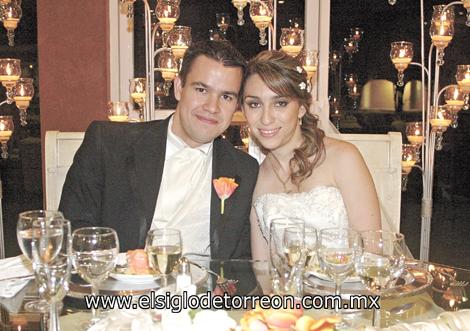 BELLO ENLACE NUPCIAL
Marcelo Sifuentes y Rocío Quiroga.