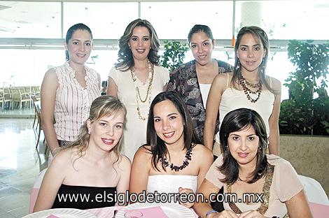 Maytte Muzquiz de López de la C., Gilda Herrera de Nahle, Mónica Garza, Licha Jaime, Cristina Martínez, Paty Cerón de Burillo e Isabel Román.