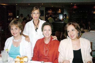 21072006 
Rosina López Nava, Bertha, Aurora Berlanga, Rosario Fernández y Carmen Meléndez.