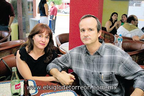 Alejandra Barrera y José Ángel de la Parra.