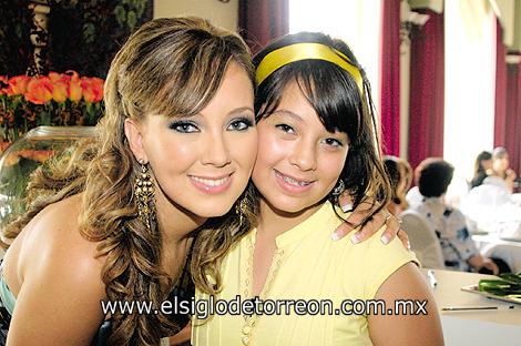 Jaqui y Becky Montes.