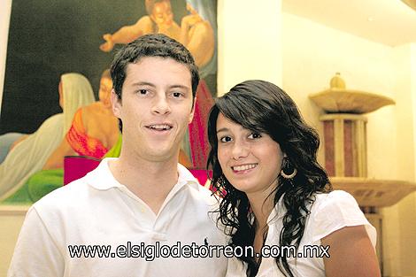 Costi Papadópulos y Claudia Rebollo.