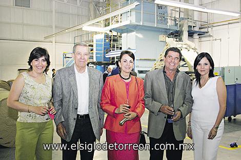 Dulce Pereda Ezquerra, Ramón Iriarte Maisterrena, Yeye Romo Zozaya, Luisa de la Rosa Córdoba y Marcela Pámanes.