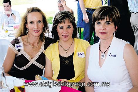 Rebeca Allegre, Pilar González y Laura Sánchez.