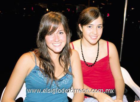 Paulina Madero y Mariana Díaz de León.