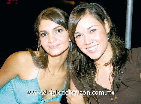 Bárbara Jaidar y Daniela Martínez.