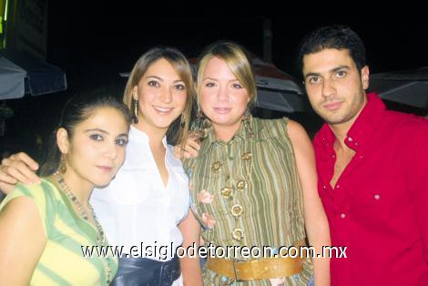 Karla Dabdou, Paty Lugo, Aída Sambuci y Kiko Batarse.