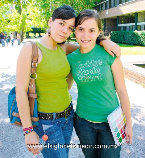 Laura Gómez y Sofía Medina.