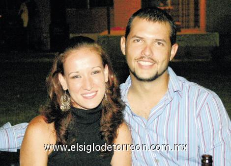 Leonor Zertuche Coindreau y Carlos Viesca Lobatón.