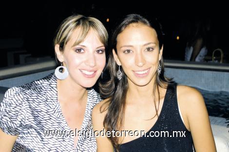 Claudia Roca y Lucía García.