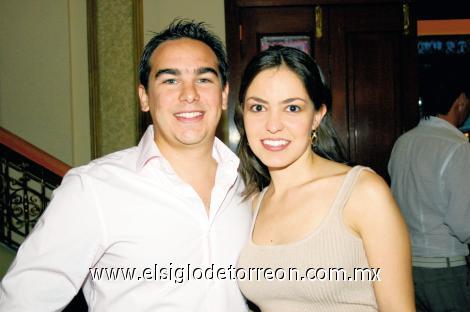 David Obeso y Mariam Villalobos.