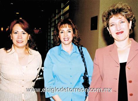 Laura Meraz, Tere Pacheco y Sofía Enríquez.