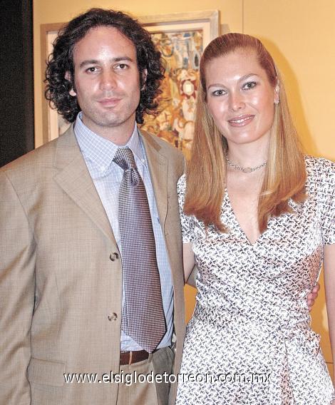 Fiona Rodríguez y Eduardo Pinto