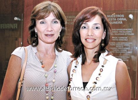 Cristina A, de Algara y Emma G. de De la Peña