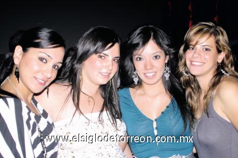 Mariel Aguilar, Ani Marcos, Erika Gómez y Mariana Serna.