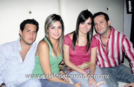 Alejandro Daher, Sonia García, Martha Jaidar y Pablo Martínez.