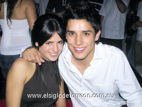 Luisa Bitar y Eduardo Aguirre.