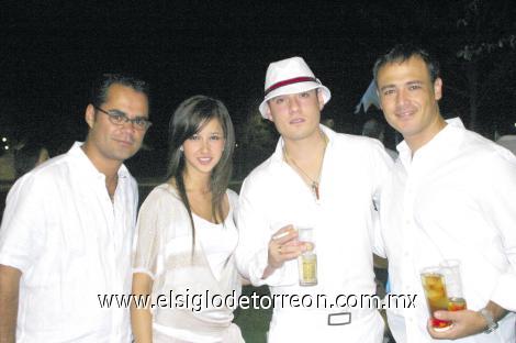 Enrique Galindo, Anabel González, Maurice Collier y Marco Zamarripa.