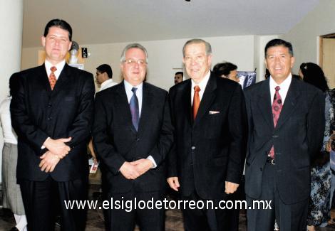 Bernardo Robles, Jorge Albanis, Ramón Iriarte y Fernando Félix.