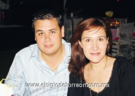 Ignacio Pámanes y Adriana Fernández de Pámanes.