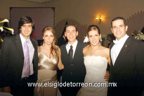 Jaime Murra, Celina Cepeda, Jorge Díaz, Alejandra Larrínaga e Iñigo Belausteguigoitia.